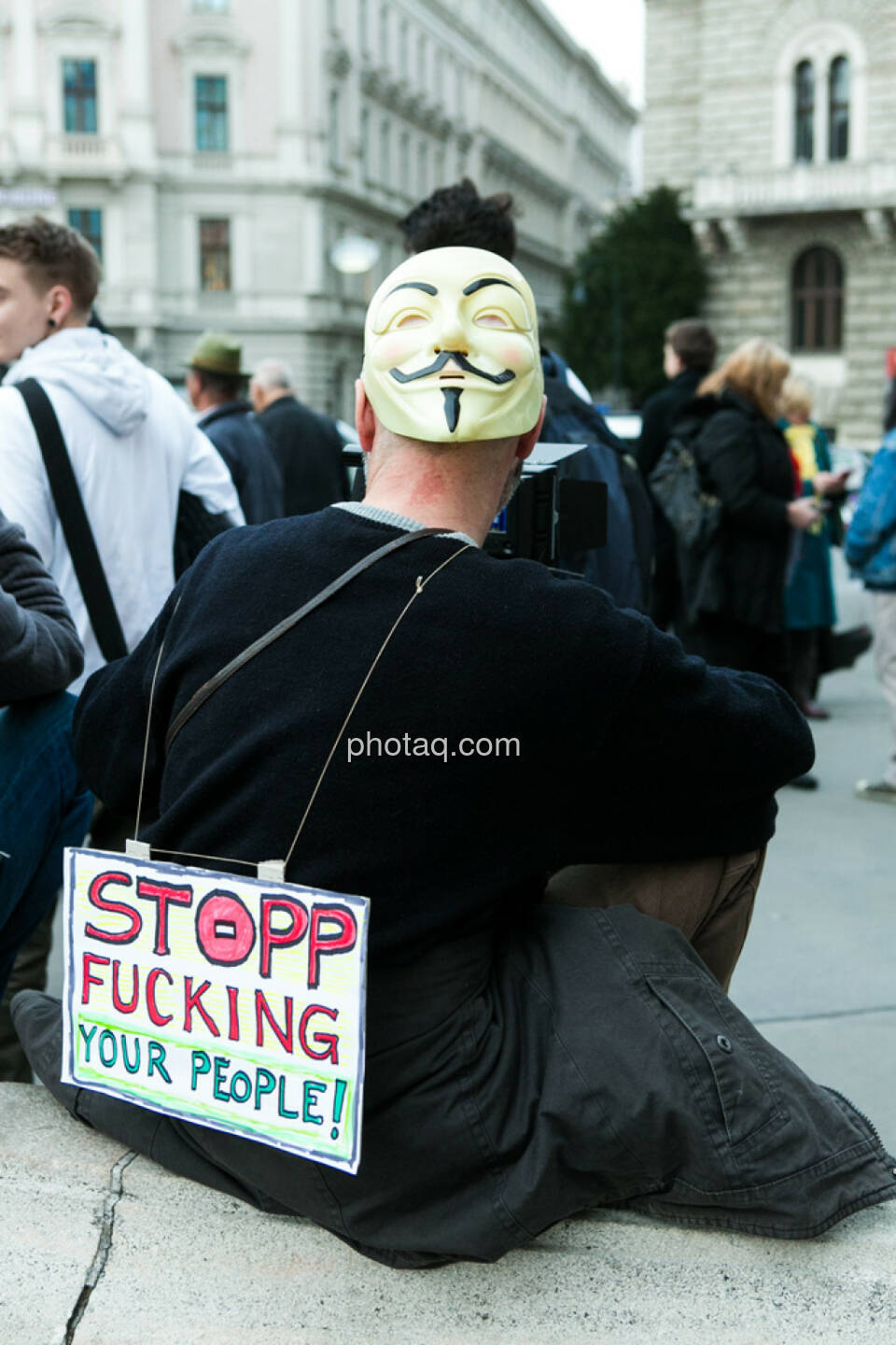 Hypo Demonstration in Wien am 18.03.2014