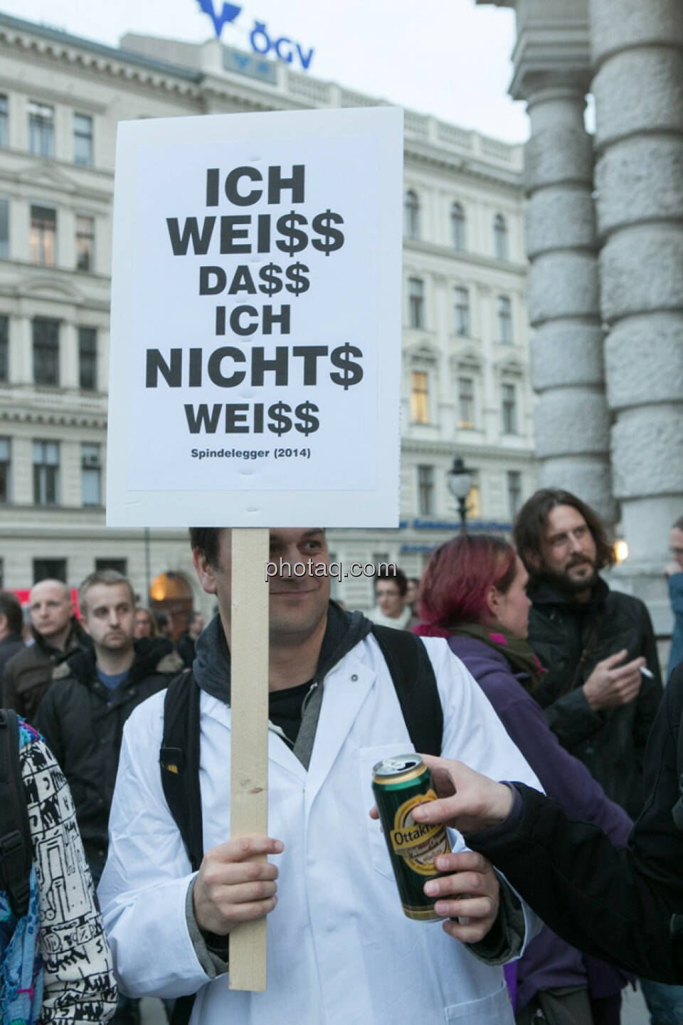 Hypo Demonstration in Wien am 18.03.2014