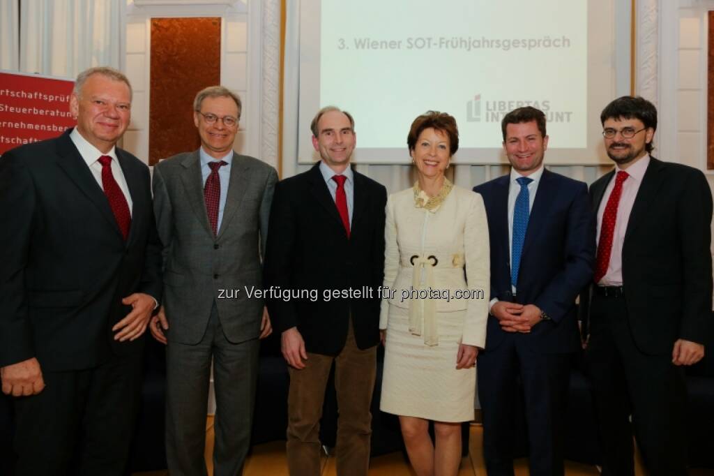 Friedrich Spritzey,  Rainer Münz, Peter Brandner, Karin Keglevich, Thomas Jost, Erik Händeler, © Richard Tanzer (19.03.2014) 