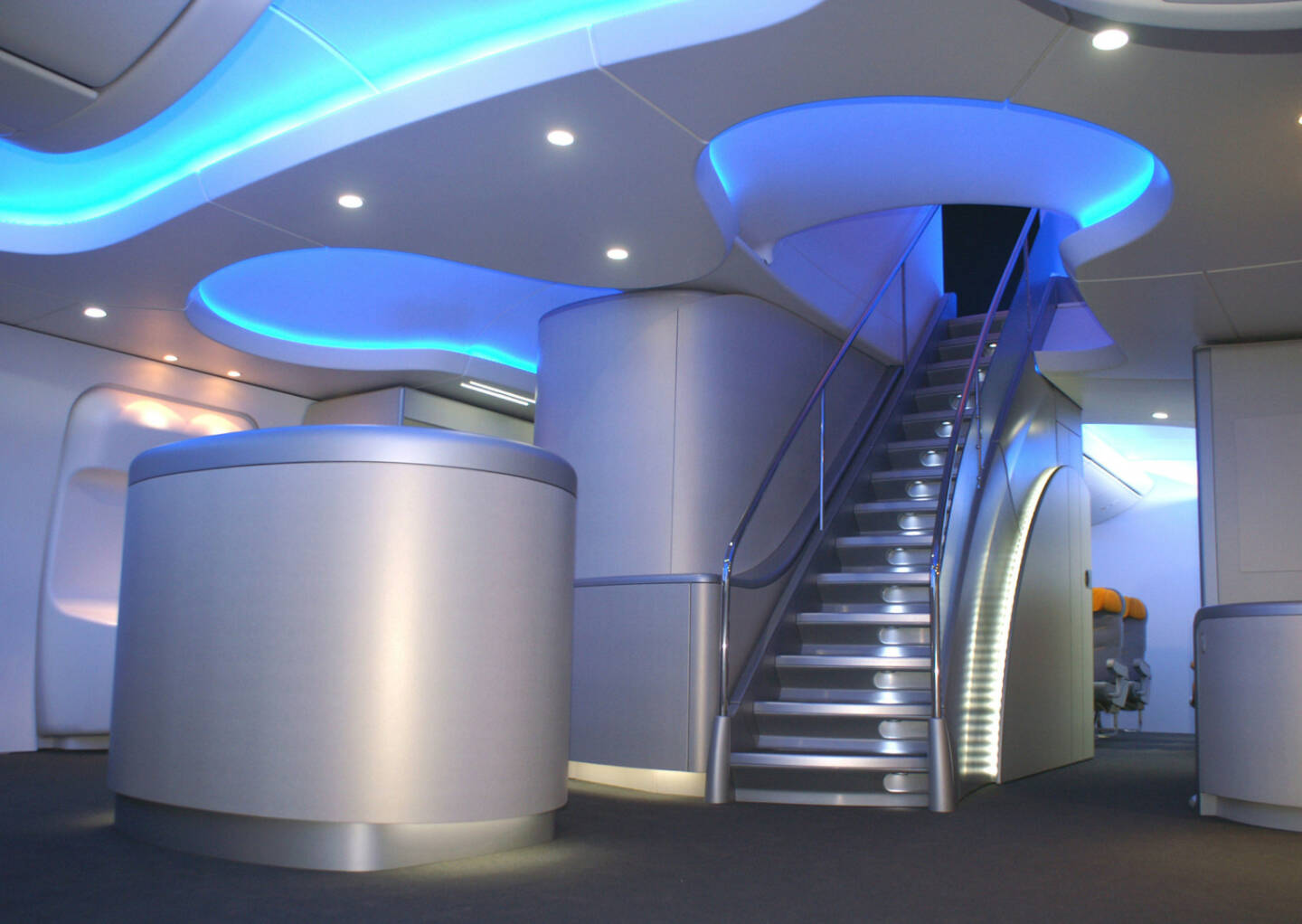 747-8 Entryway with Stairwell, Boeing Company
