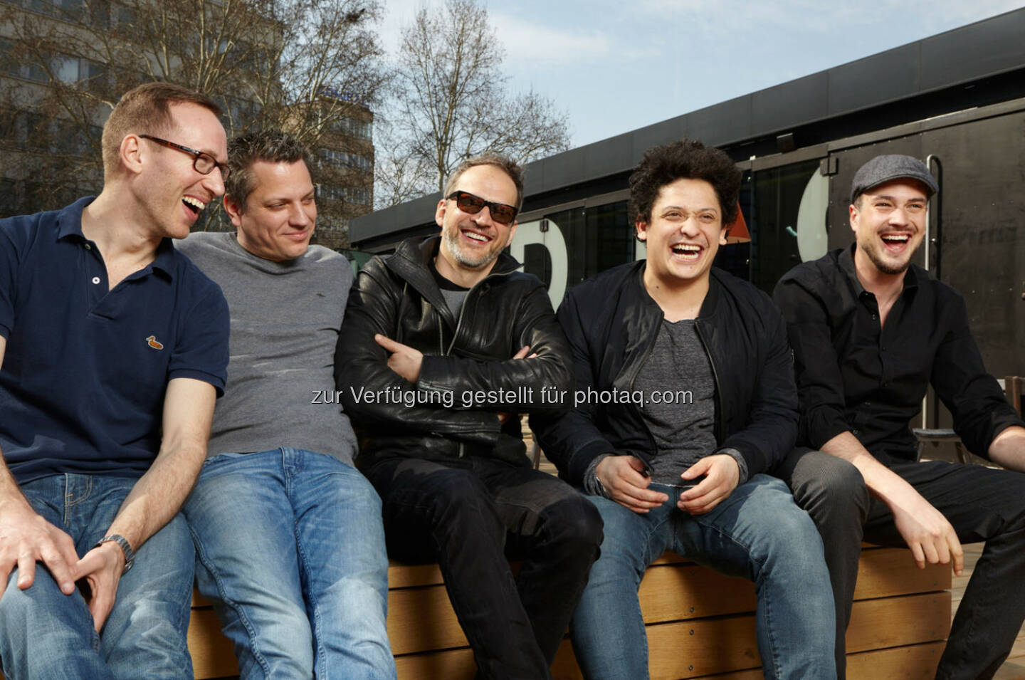  Simon Steiner, Christian Kober, Andreas Wiesmüller (Pächter), Javier Mancilla, Peter Fallnbügl, das Team Heuer