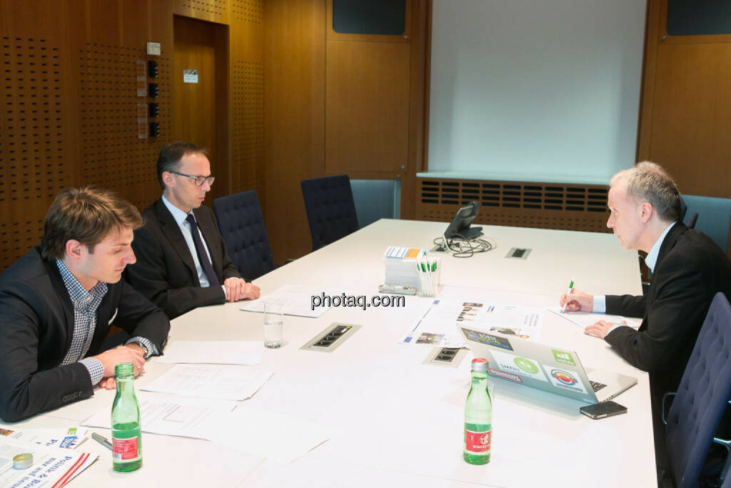 Peter Auer, Accenture, Klaus Malle, Accenture, Christian Drastil, © finanzmarktfoto.at/Martina Draper (24.03.2014) 