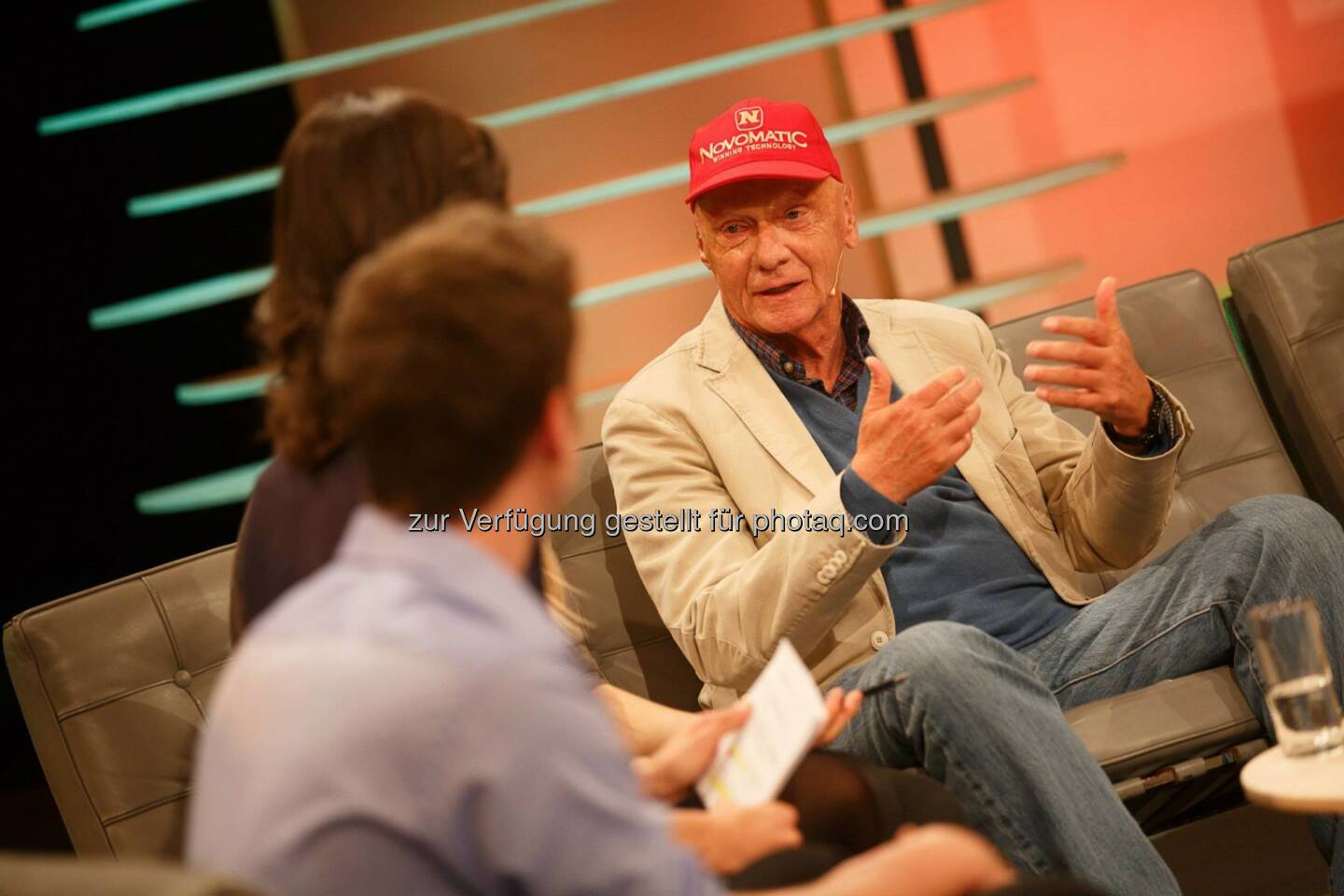 Niki Lauda bei der YPD-Challenge auf Servus TV (c) Servus TV