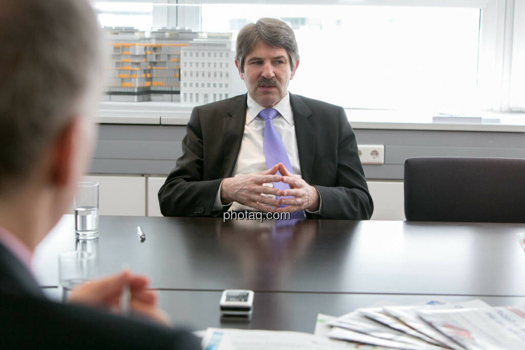 Ernst Vejdovszky (S Immo), © finanzmarktfoto.at/Martina Draper (27.03.2014) 