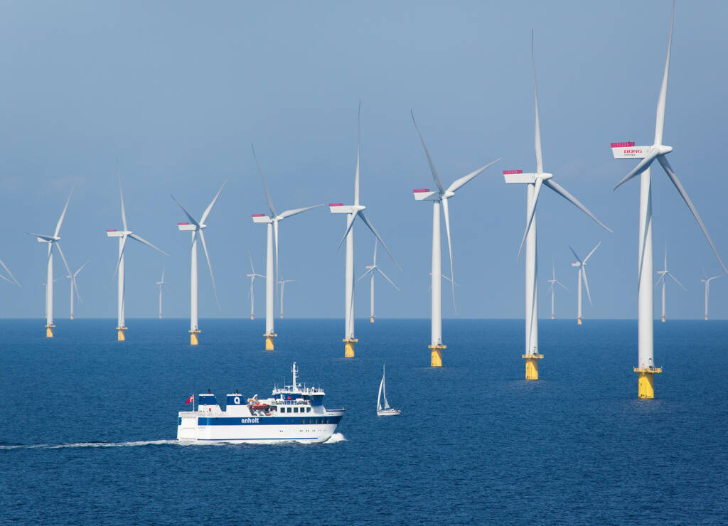 Offshore-Windkraftwerk Anholt im Kattegat, Dänemark, © Siemens AG (Homepage) (28.03.2014) 