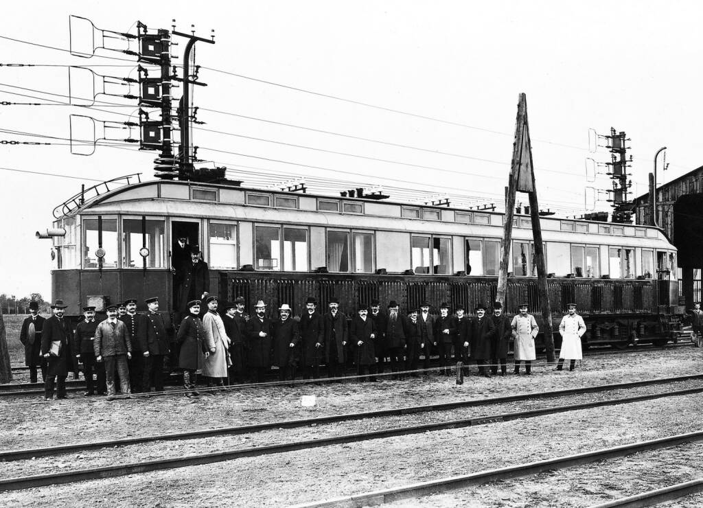 Hochgeschwindigkeitszug (1903), Siemens AG, © Siemens AG (Homepage) (28.03.2014) 