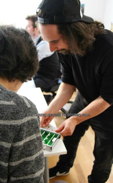 Mit Vincent Tschaikner, Tischfussball, © Digital Affairs (29.03.2014) 