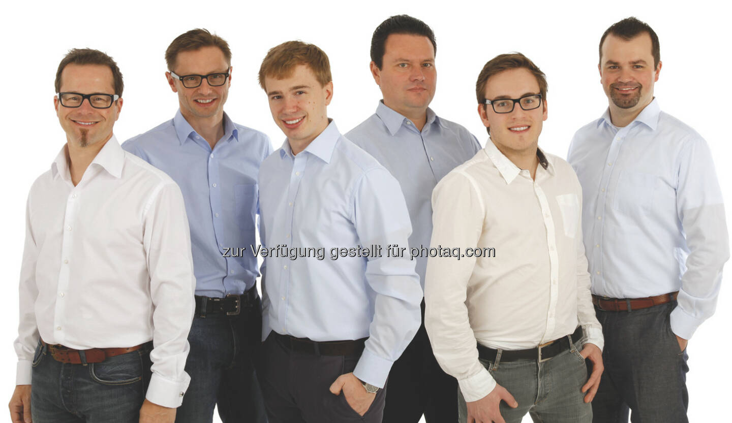 Das Wikifolio-Team - Bernhard Lehner (Head of Marketing & PR), Andreas Kern (Geschäftsführer & Gründer), Thomas Hapala (Business Development), Karl Springsits (ist nicht mehr im Team), Florian Hiller (Produktmanagement)
Stefan Greunz (Head of Business Development): Börse Stuttgart und wikifolio.com kooperieren, wikifolios erweitern die Produktpalette auf der Website der Börse Stuttgart (c) Wikifolio