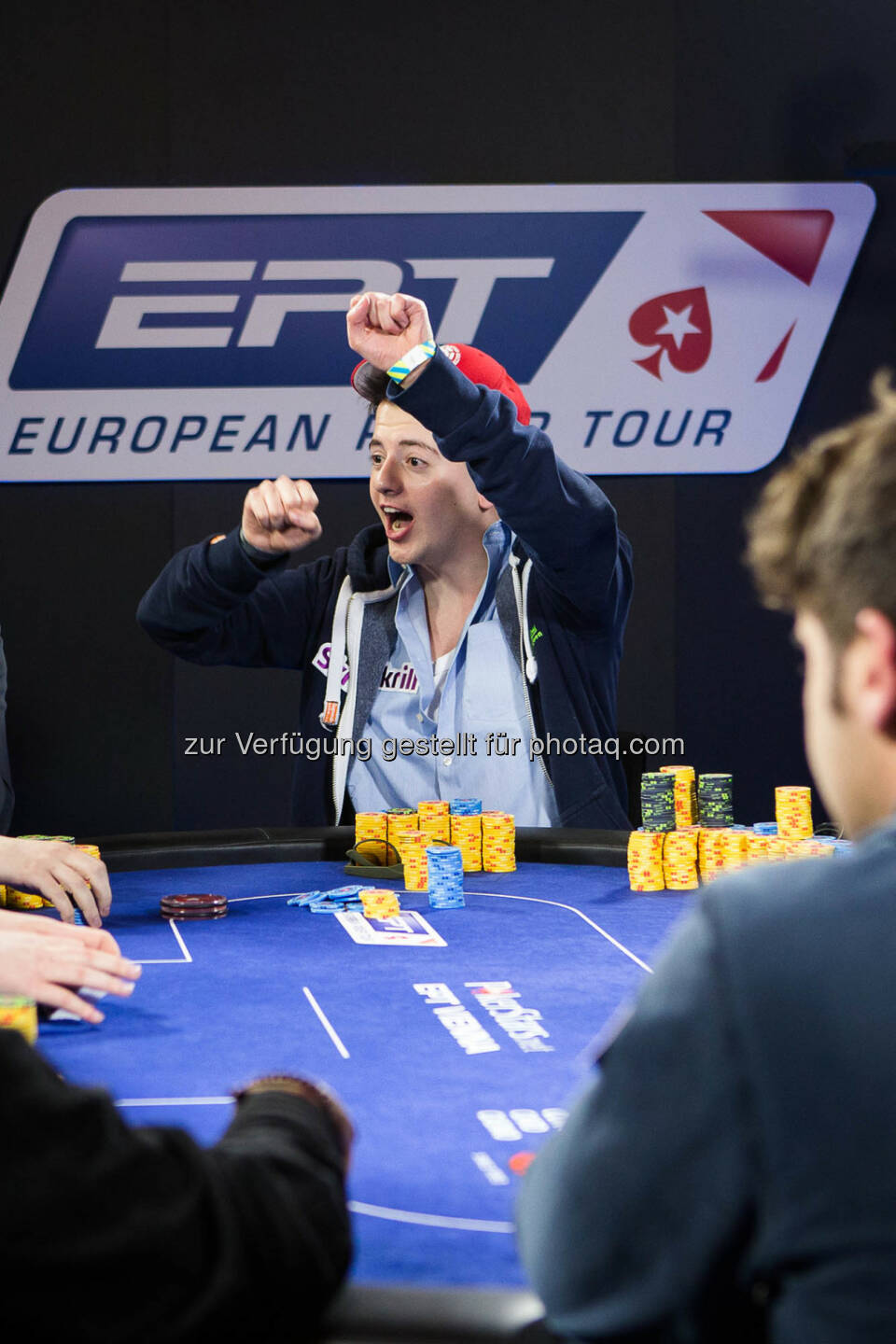 Anthony Ghamrawi, bester Österreicher, belegt 2. Platz beim PokerStars.net EPT Wien Main Event