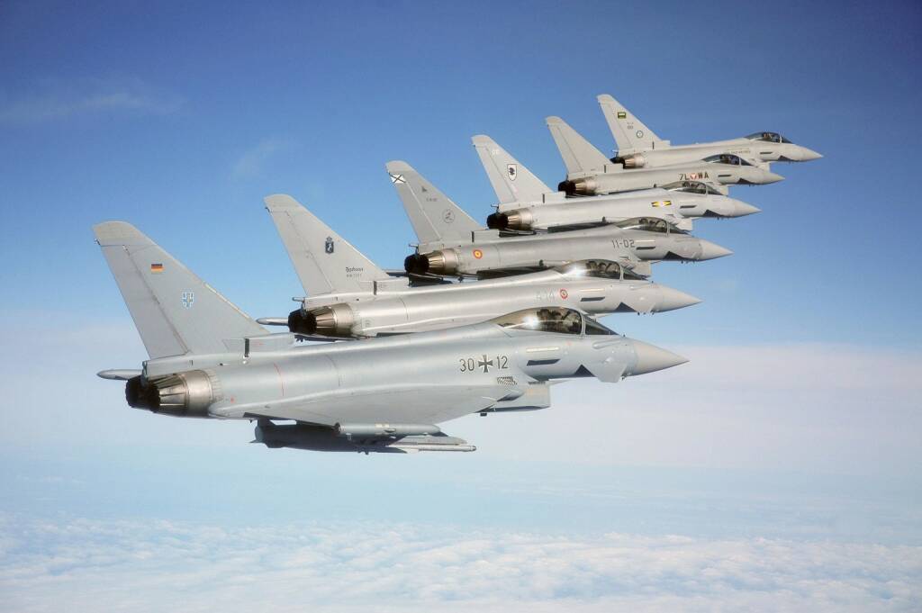 Eurofighter 6 nations, Airbus AG, © Airbus Group (Homepage) (02.04.2014)
