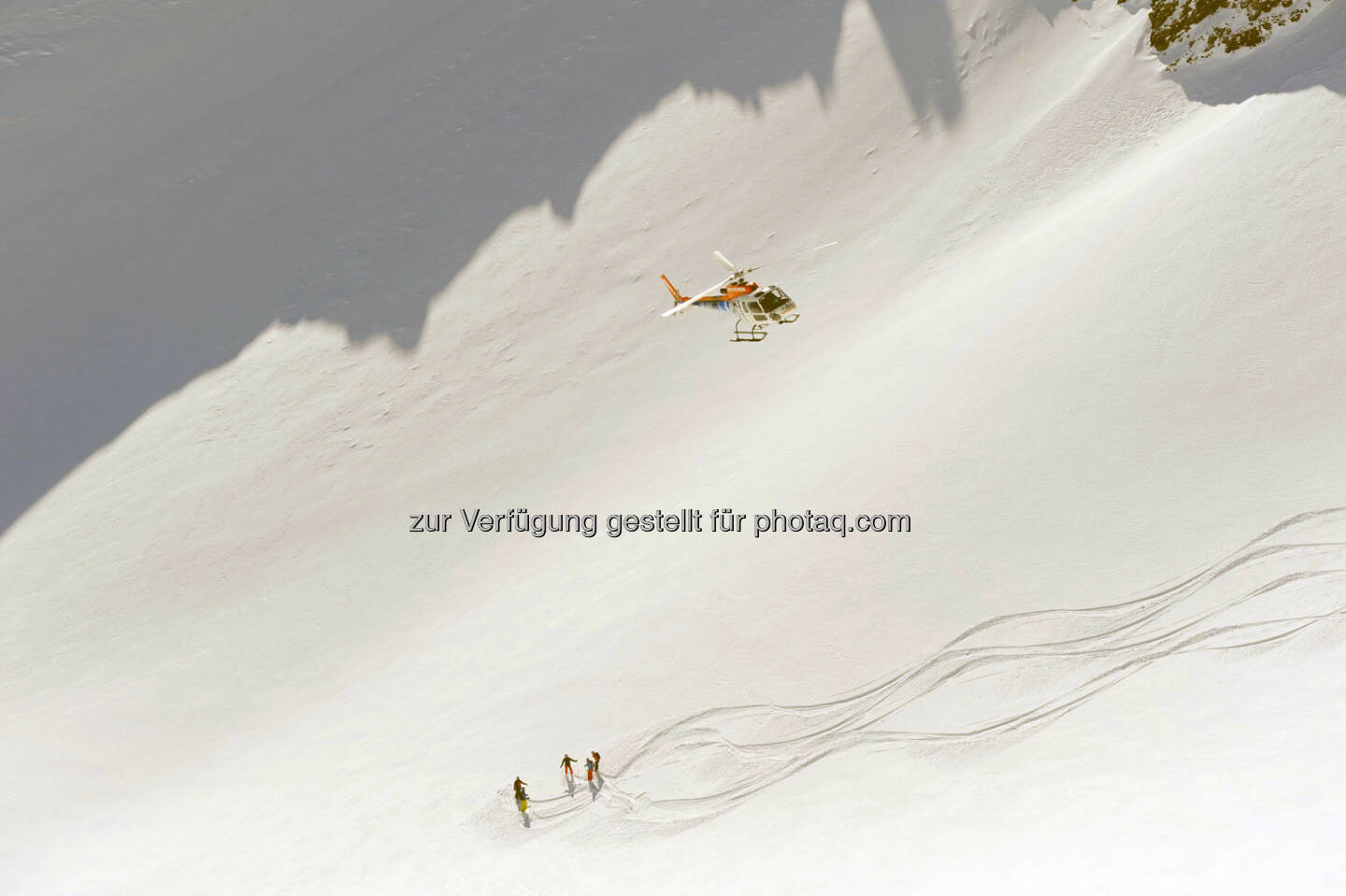 Lech Zürs am Arlberg, Heliskiing (Bild: Sepp Mallaun LZTG)