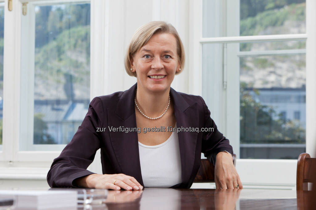 Veronika Sturm-Haigermoser, Geschäftsführende Gesellschafterin der Spängler M&A GmbH, referierte in Linz zum Thema Preisfindung bei M&A Transaktionen (Bild: Spängler) (04.04.2014) 