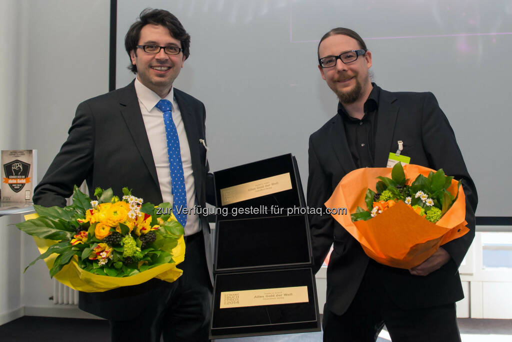 Frankfurt, GER - March 26, Deutscher Finanzbuchpreis 2014, Alte Börse  , © Ulrich Roth / ulrich-roth.de (05.04.2014) 