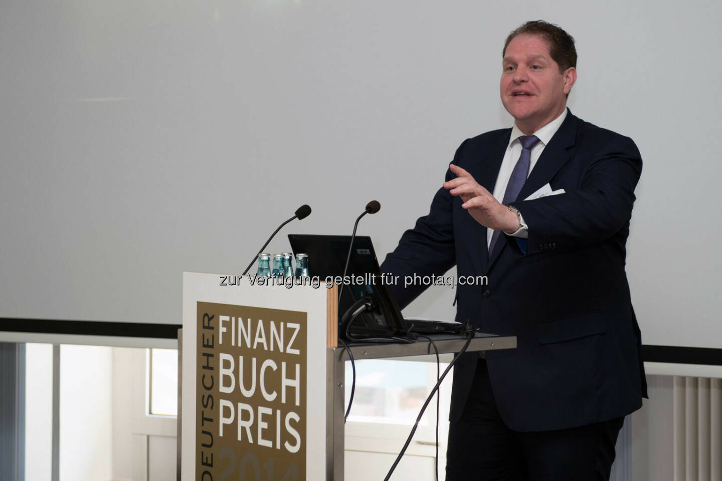 Frankfurt, GER - March 26, Deutscher Finanzbuchpreis 2014, Alte Börse  