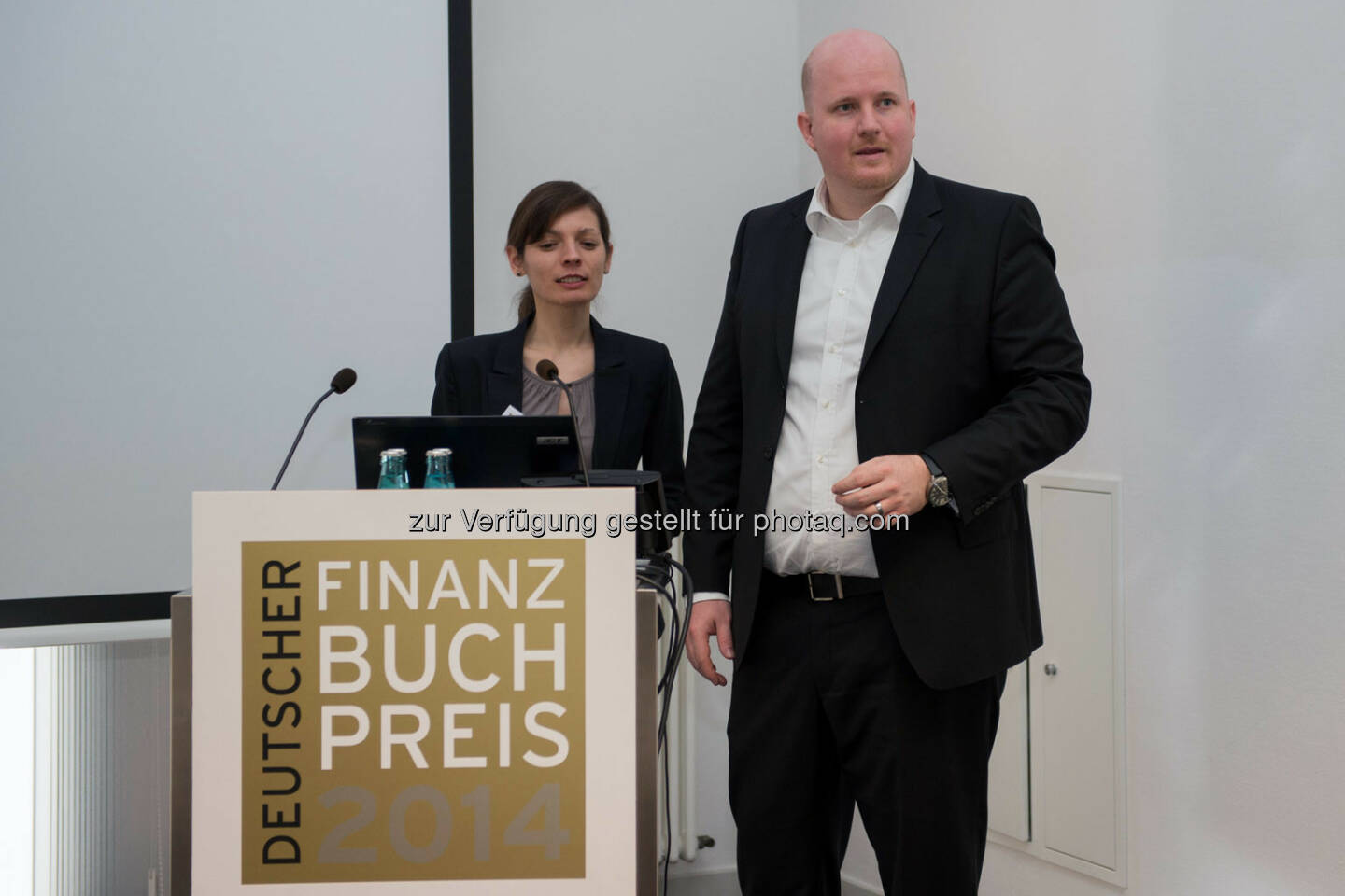 Frankfurt, GER - March 26, Deutscher Finanzbuchpreis 2014, Alte Börse  