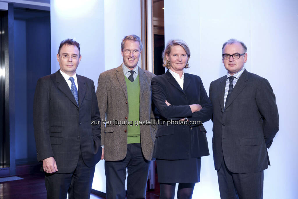 Der neue Vorstand der Erste Stiftung v.l.n.r.: Richard Wolf (stv. Vorsitzender), Franz Karl Prüller, Doraja Eberle (Vorstandsvorsitzende), Bernhard Spalt © Erste Stiftung/Kurt Keinrath (Presseaussendung) (15.12.2012) 