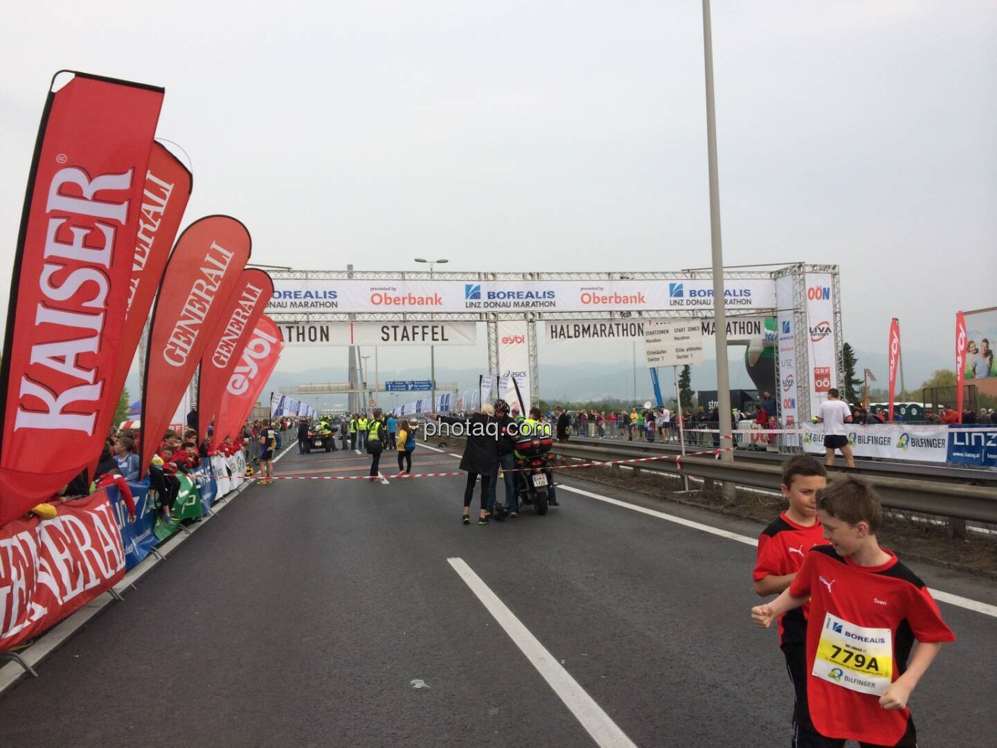 Borealis Linz Marathon, Startbereich