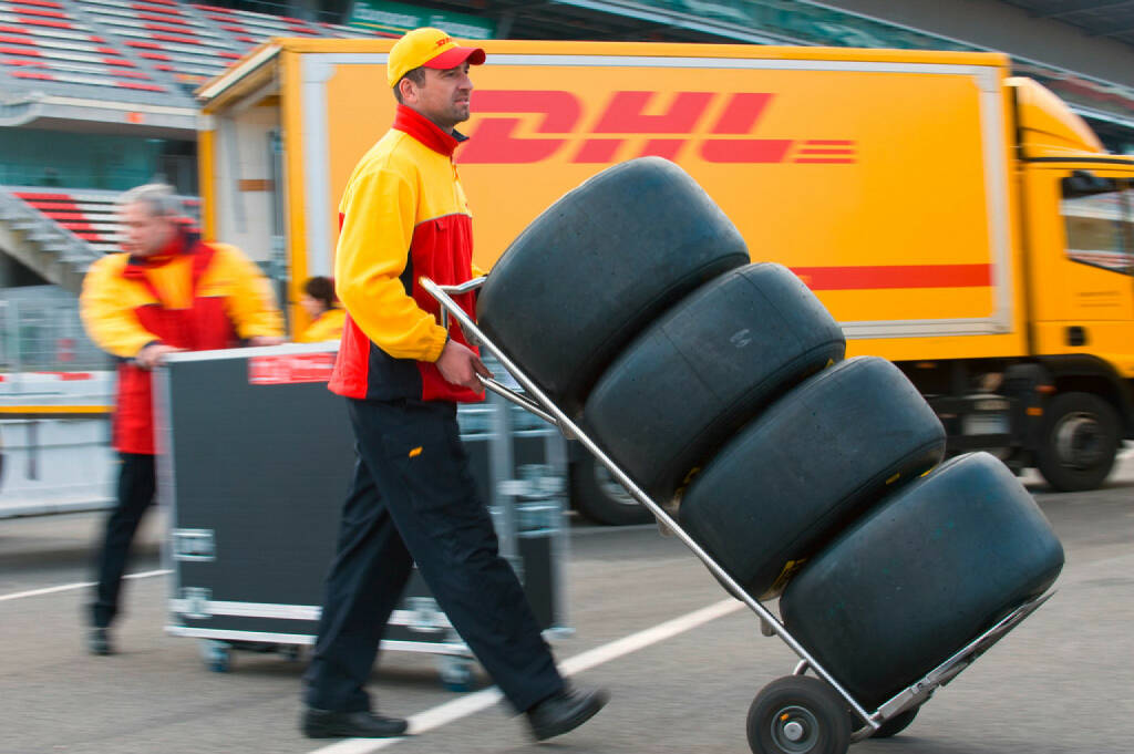 DHL Logistikpartner - Formula 1, © Deutsche Post (Homepage) (06.04.2014) 