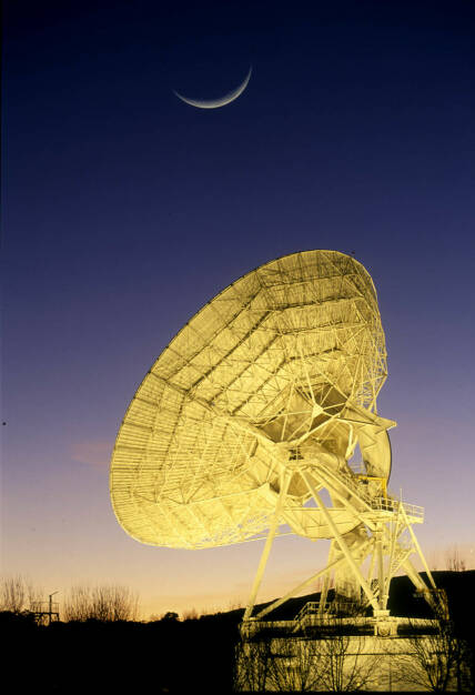 Satellite stations, Antennas, Telefonica, © Telefonica (Homepage) (10.04.2014) 