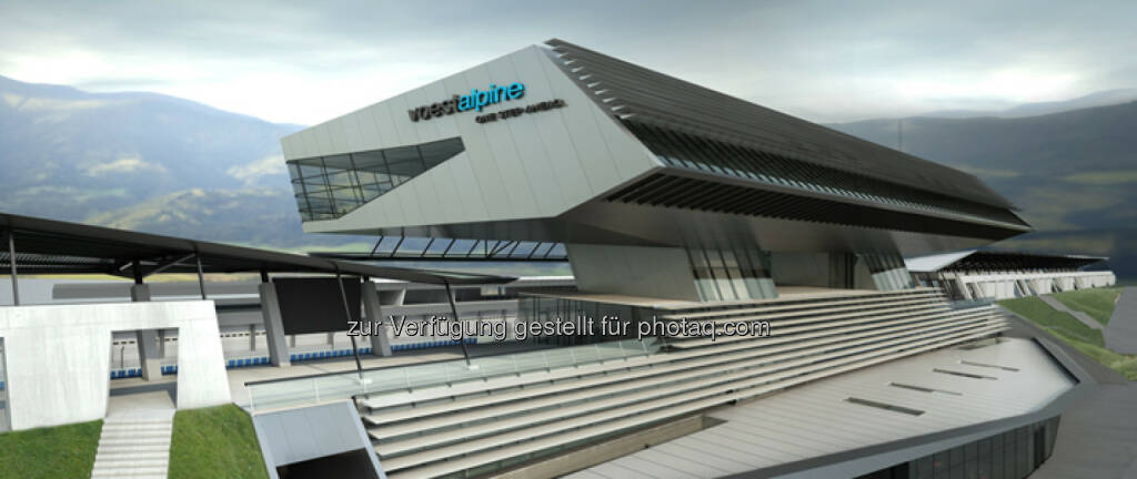 voestalpine und Projekt Spielberg präsentieren den „voestalpine wing“ – das Tor zum Red Bull Ring (Bild: voestalpine) (10.04.2014) 