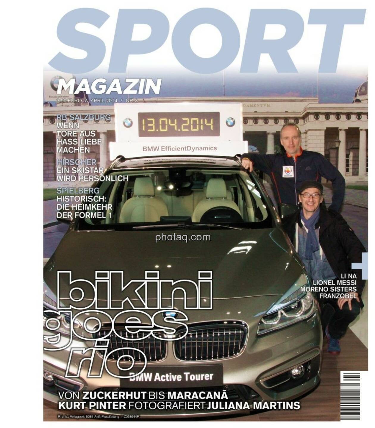 Sport Magazin Cover, Chladek, Drastil BMW