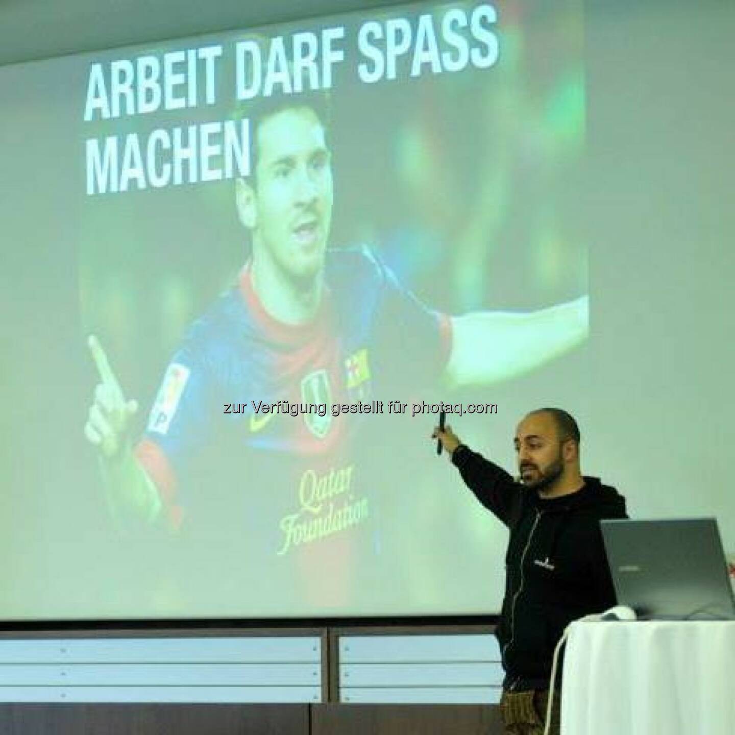 Lionel Messi Ali Mahlodji (whatchado): Arbeit darf Spass machen