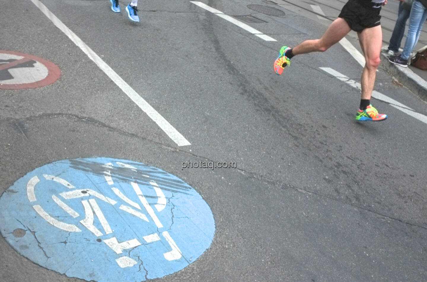 Radfahren vs. Laufen