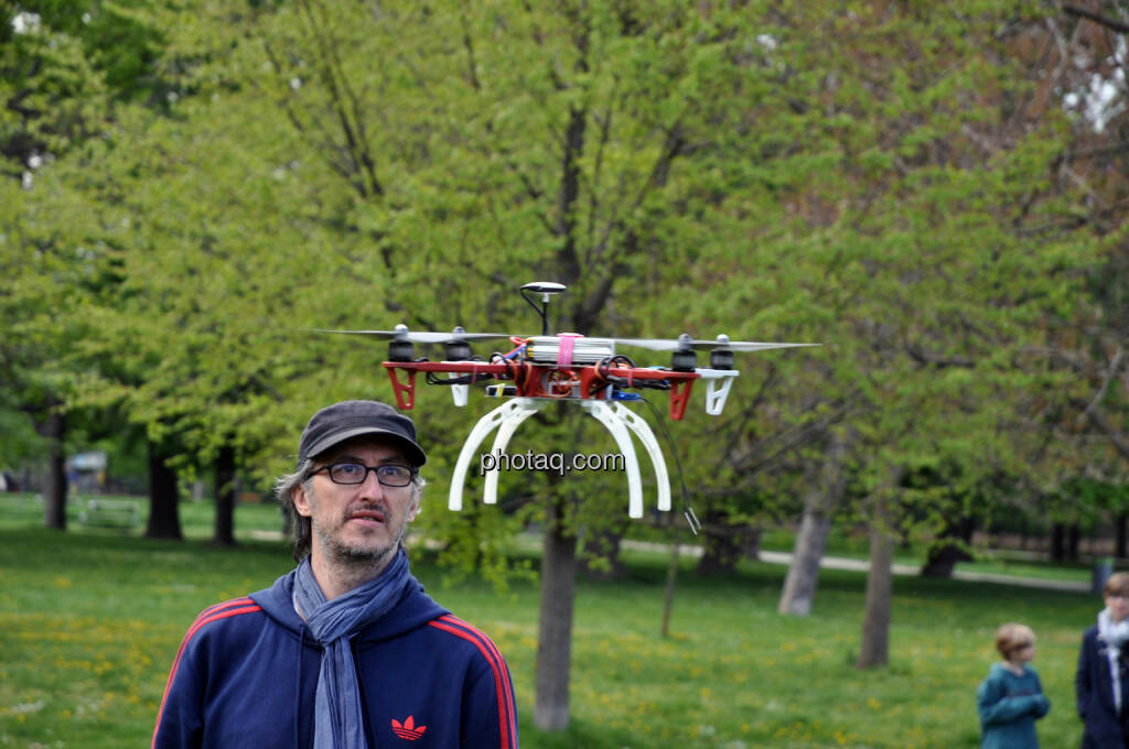 Drohne, DJI F450 QuadroCopter, Josef Chladek (20.04.2014) 