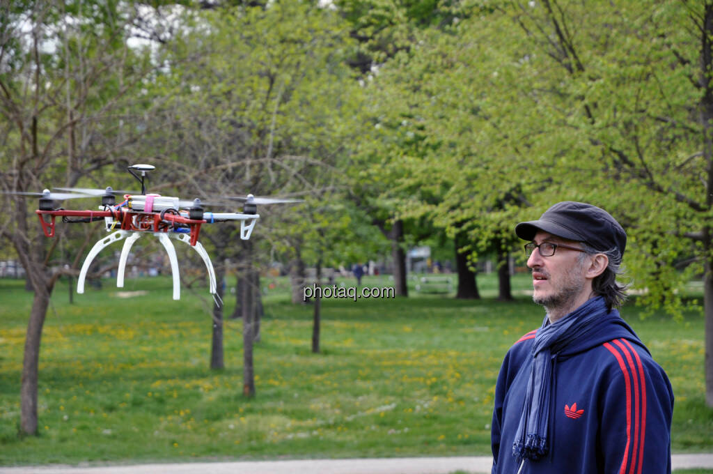 Drohne, DJI F450 QuadroCopter, Josef Chladek (20.04.2014) 