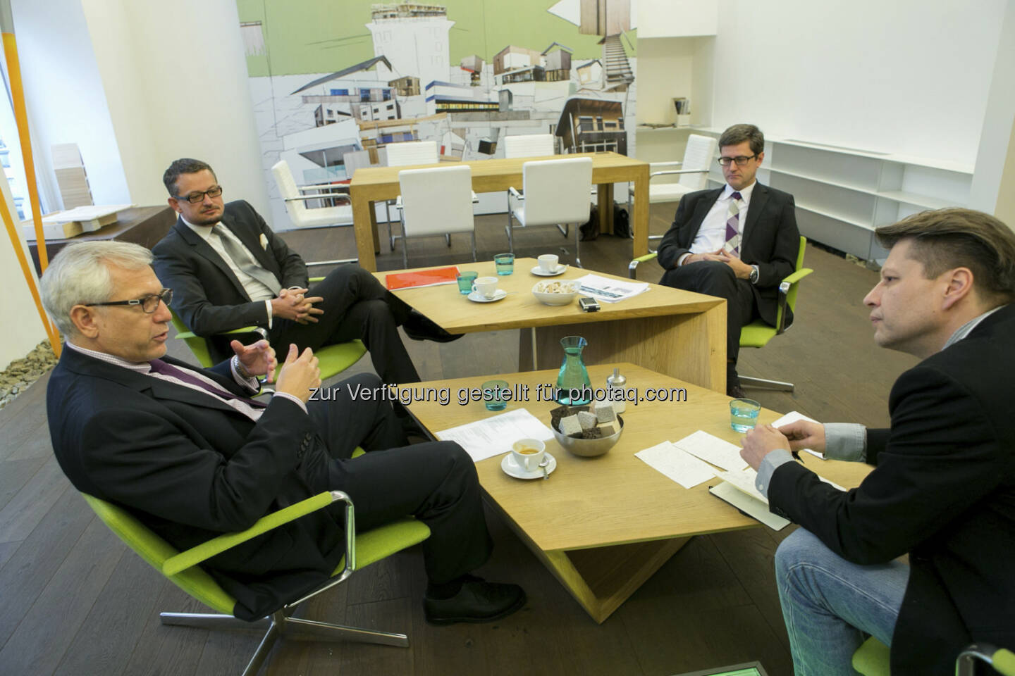 Alois Steinböck, GF und Managing Director Bawag PSK Invest,  Gerhard Mittelbach, Österreich Executive Director PEH Wertpapier AG, Harald Egger, CIO der Erste Sparinvest

