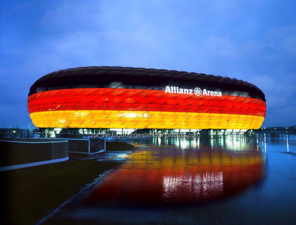 Deutschland, Fusball, Allianz Arena, Source: http://facebook.com/allianzdeutschland (26.04.2014) 