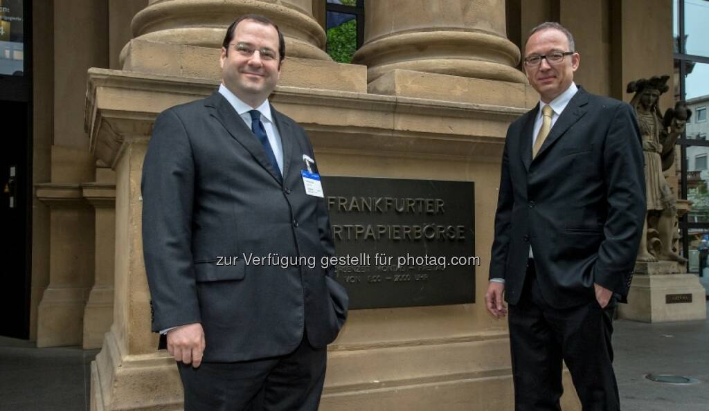 Daniel Riedl, Ronald Roos (Buwog), © Immofinanz (29.04.2014) 