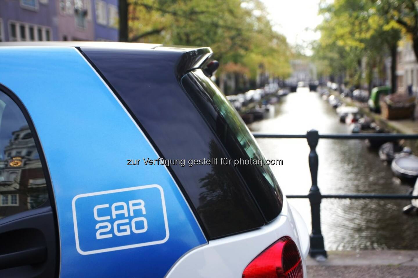 car2go, Amsterdam Grachten