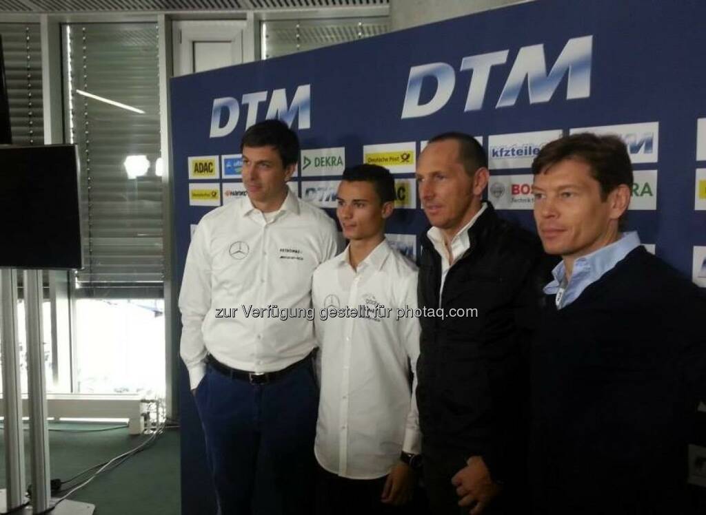 Toto Wolff (li.), Thomas Polak (re.) (30.04.2014) 