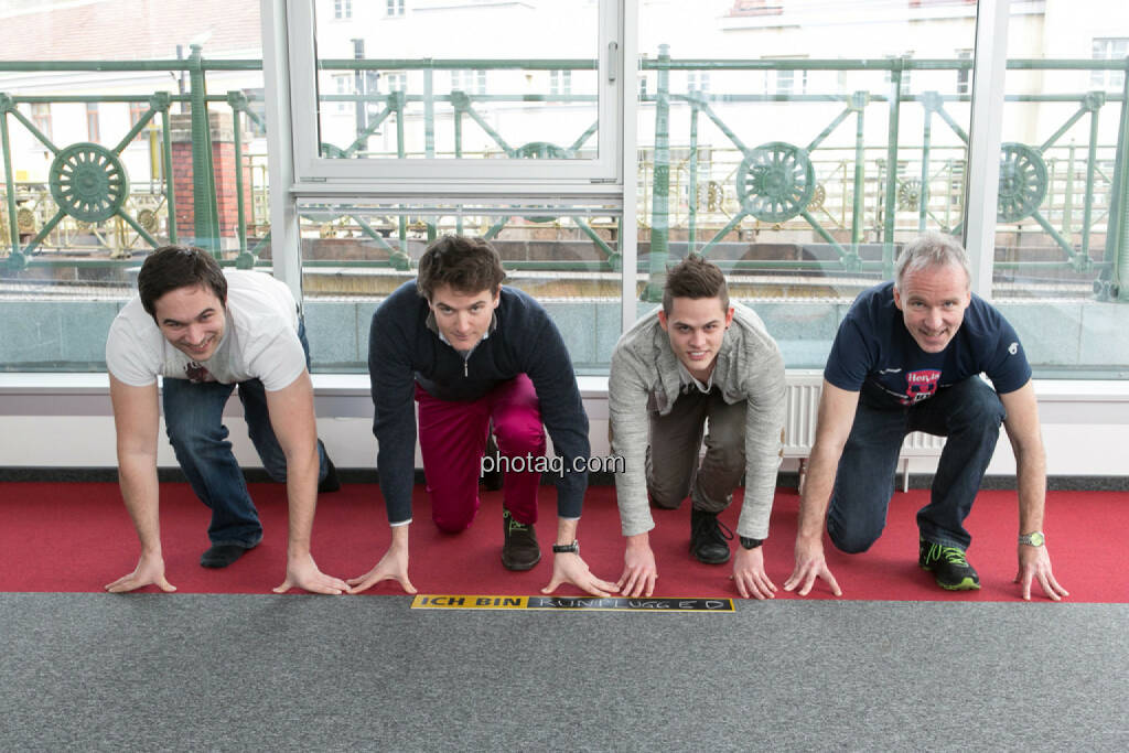 Hannes Satz, Maximilian Nimmervoll, Mario Hahn (Tailored Apps); Christian Drastil, © runplugged.com/Martina Draper (01.05.2014) 