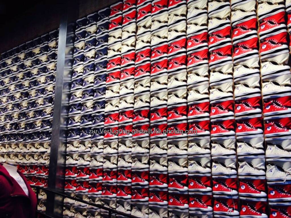 Stars and Stripes New York Converse, © Sylvia Dellantonio (01.05.2014) 