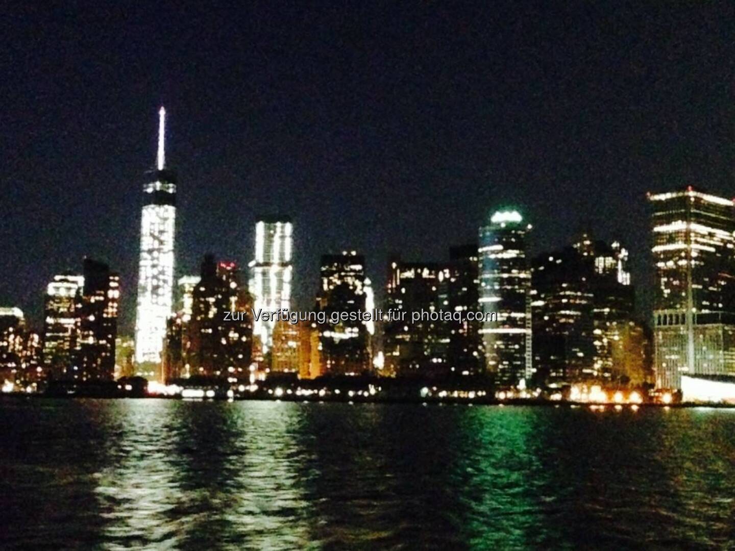 Skyline New York bei Nacht