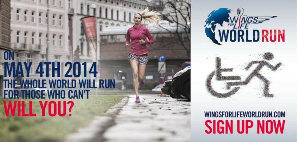 Patricia Wolf Wings for Life World Run, © Wings for Life World Run / Red Bull (04.05.2014) 