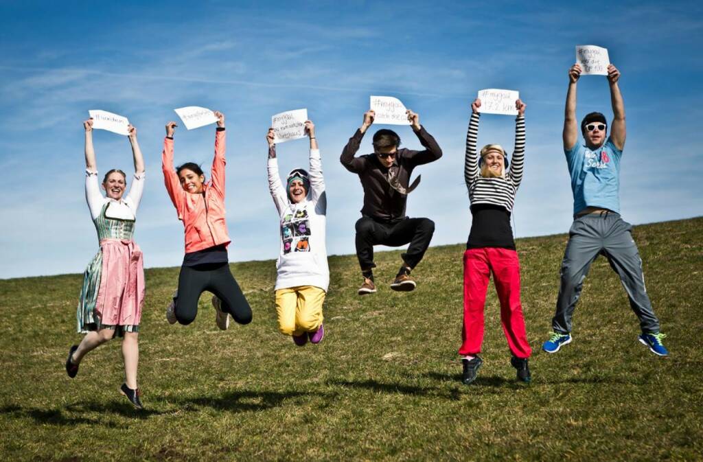 Wings for Life World Run, Sprung, sechs, Zettel, © Wings for Life World Run / Red Bull (04.05.2014) 