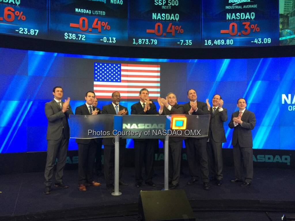 Senator Joe Manchin III rings the #NASDAQ Opening Bell Source: http://facebook.com/NASDAQ (05.05.2014) 