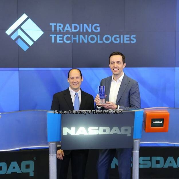 Trading Technologies Nasdaq Opening Bell Source: http://facebook.com/NASDAQ (07.05.2014) 
