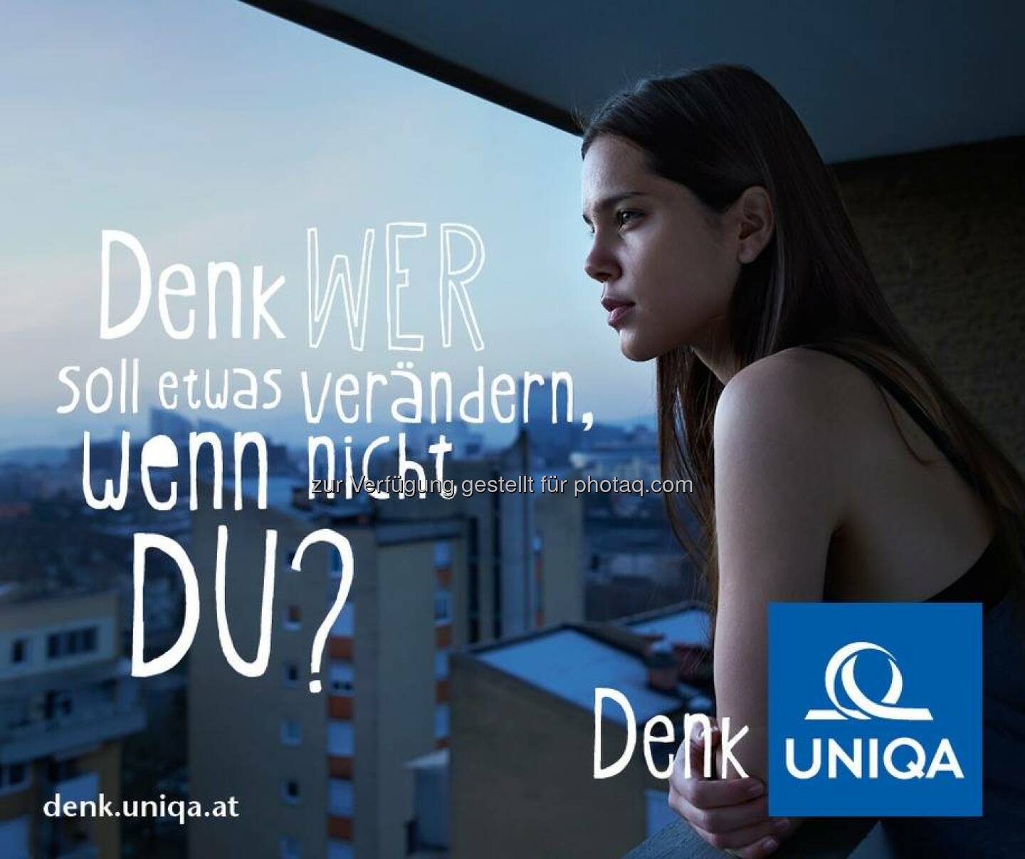 Uniqa: Denk wer soll etwas verändern, wenn nicht Du? Was haben Sie heute anders gemacht als gestern? Wann waren Sie mutig? Wo haben Sie klein angefangen – und hatten Erfolg? Mitdenken, mitreden und selber Denkanstöße für mehr Lebensfreude geben: http://denk.uniqa.at/wer-soll-etwas-veraendern  Source: http://facebook.com/uniqa.at