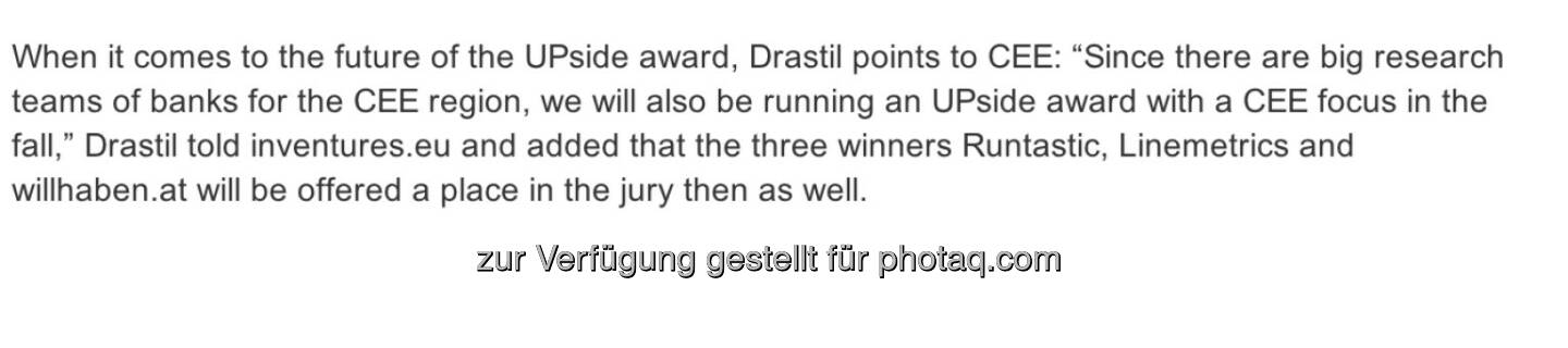 Zur Zukunft des UPside award, siehe http://www.christian-drastil.com/blog/2014/05/08/was_ich_sebastian_von_inventureseu_zur_zukunft_des_upside_award_gesagt_habe