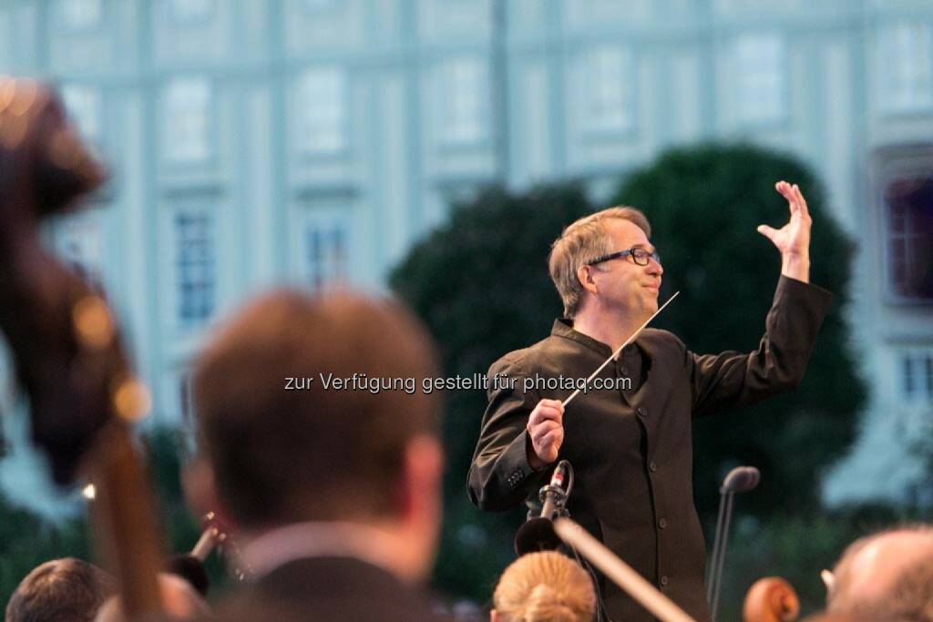 Dirigenten Bertrand de Billy, Fest der Freude 2014, © Martina Draper für Wiener Symphoniker (09.05.2014) 