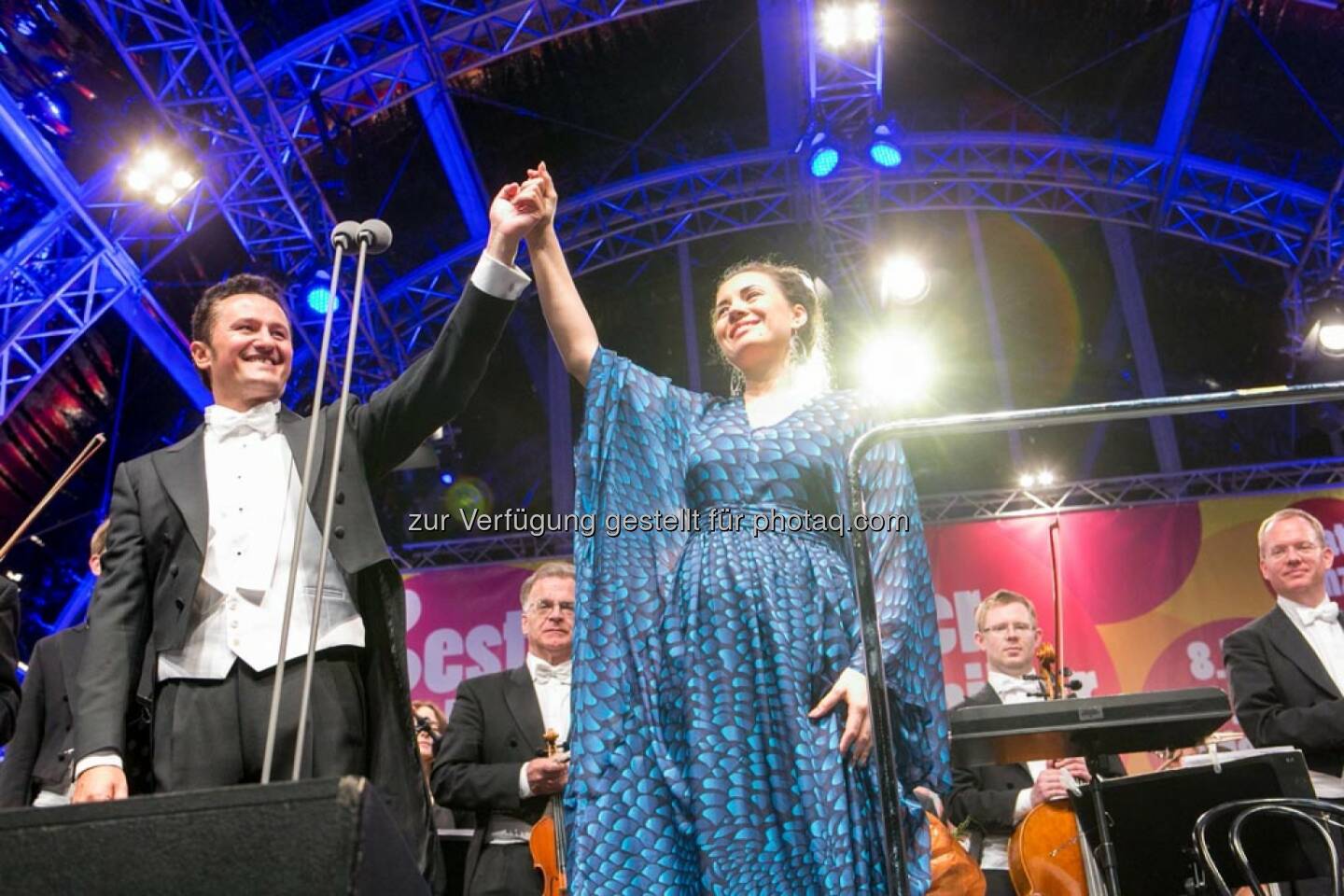 Tenor Piotr Beczala, Sopranistin Sonya Yoncheva, Fest der Freude 2014