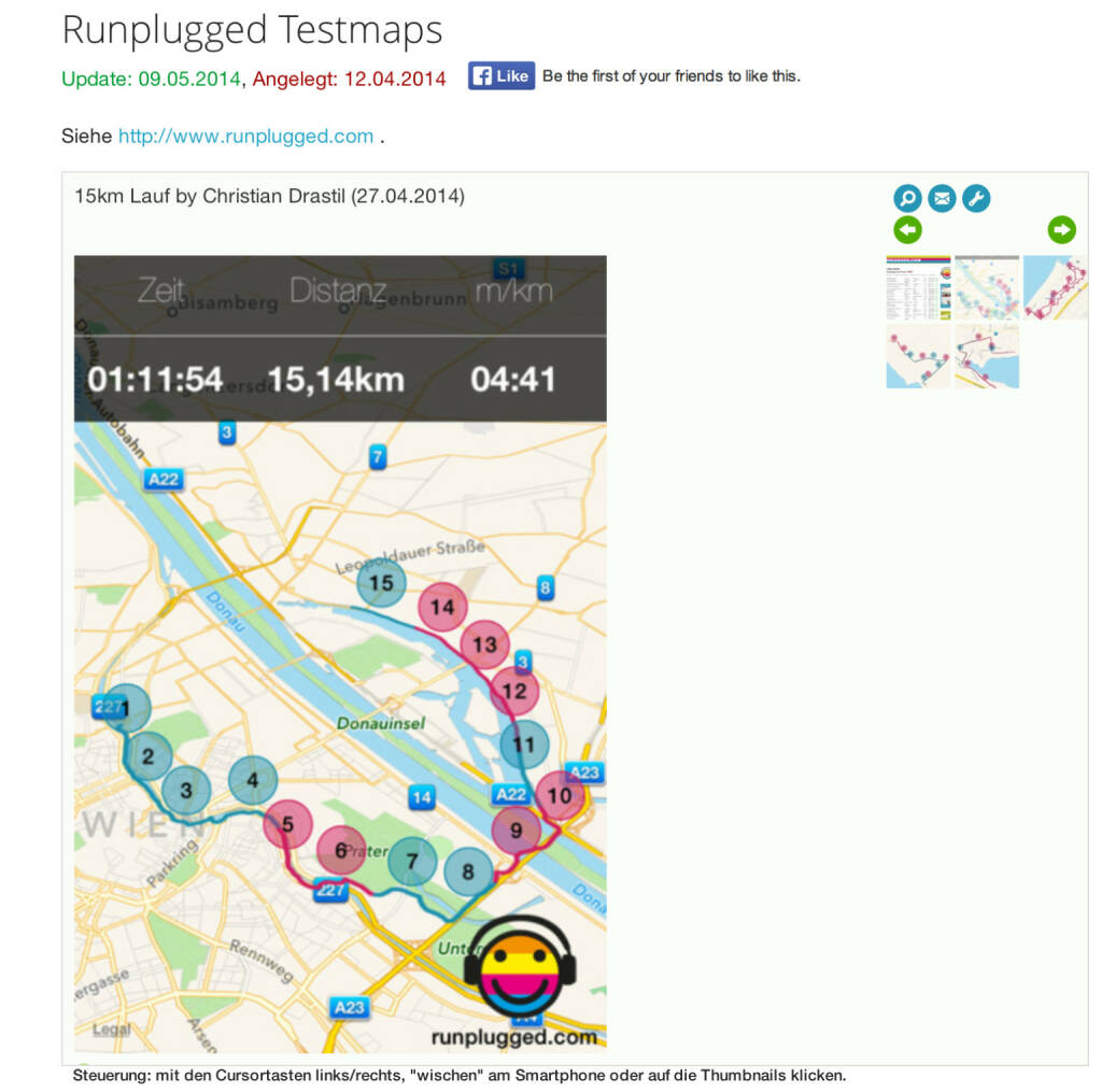 (WEB / APP) Runplugged-Maps sehen so aus: http://finanzmarktfoto.at/page/index/1178 - zum Sharen wie zB Mail oder Posten auf Facebook (10.05.2014) 