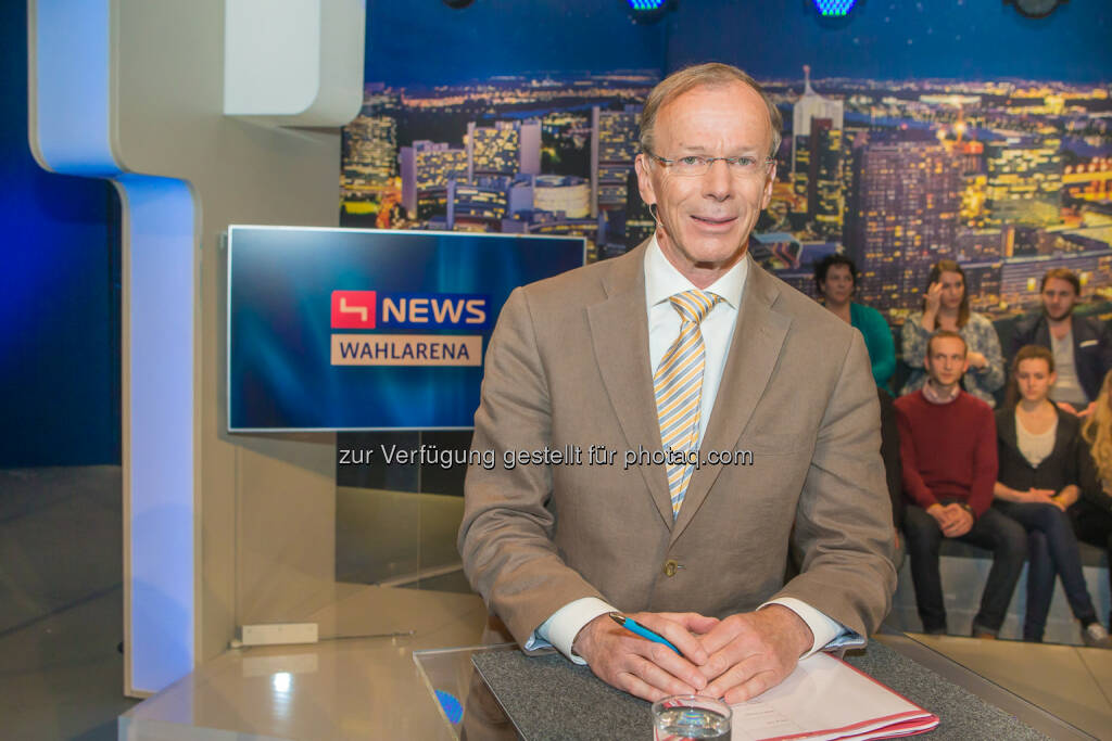 SPÖ-Kandidat Eugen Freund, © Puls 4/Christian Mikes (13.05.2014) 