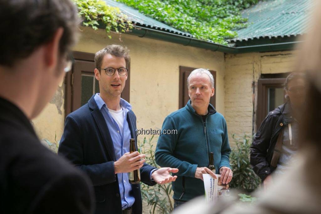 Constantin Simon (Nixe), Christian Drastil, © finanzmarktfoto.at/Martina Draper (15.05.2014) 