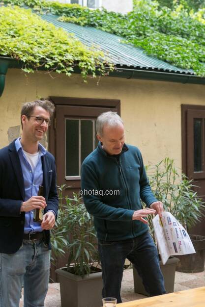 Constantin Simon (Nixe), Christian Drastil, © finanzmarktfoto.at/Martina Draper (15.05.2014) 