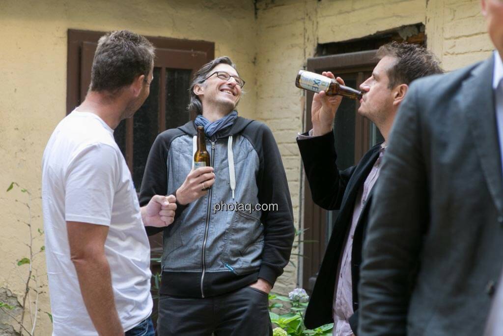 Oliver Olbrich (Olbrich Media und Immobilien), Josef Chladek, Klaus Oberecker (MindTake Research GmbH), © finanzmarktfoto.at/Martina Draper (15.05.2014) 